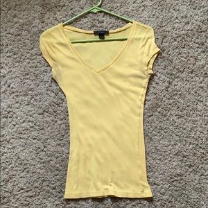 Yellow T-shirt from Express